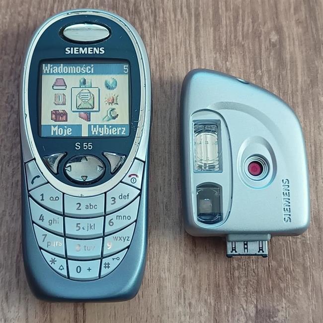 زیمنس S55: تلفن همراه پیشرفته سال 2002 با دوربین QuickPic 