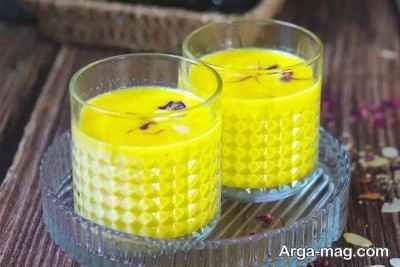 طرز تهیه شیر زعفران خوش طعم خانگی