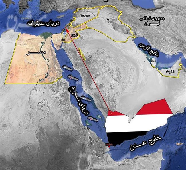 پیام مهم عملیات موشکی جدید در عمق سرزمین‌های اشغالی/ راهبرد جدید ارتش یمن علیه صهیونیست‌ها + نقشه میدانی