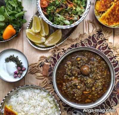 طرز تهیه خورش تره فرنگی با رنگ و مزه عالی