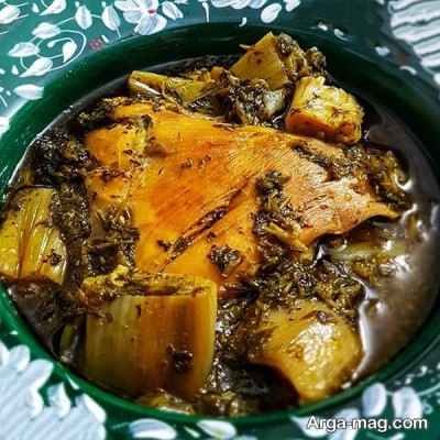 طرز تهیه خورش تره فرنگی