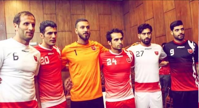 عکس؛  رامین رضاییان در مراسم رونمایی از کیت پرسپولیس