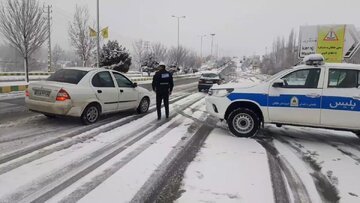 هشدار به مسافران؛ بارش برف و باران در جاده‌های این استان‌ها