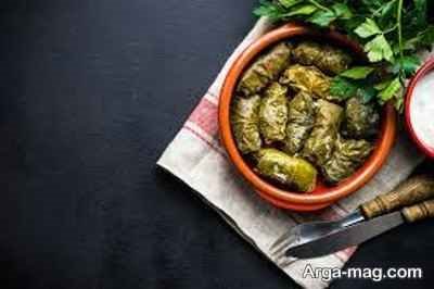 طرز تهیه دلمه با شیره انگور