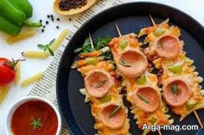 طرز تهیه پاستا سیخی یک غذای مجلسی و لذیذ