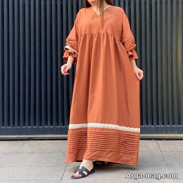 مانتو سایز بزرگ 1404 در رنگ زیبا