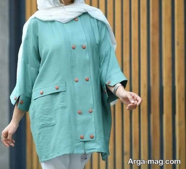 مدلهای زیبا مانتو سایز بزرگ