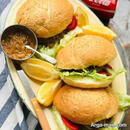 دیزاین متنوع برگر