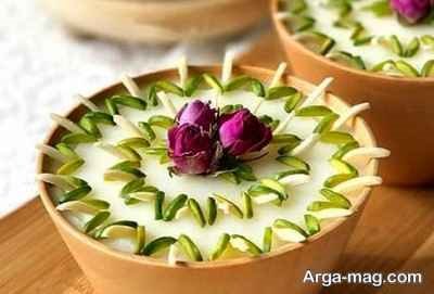 تهیه فرنی خامه ای