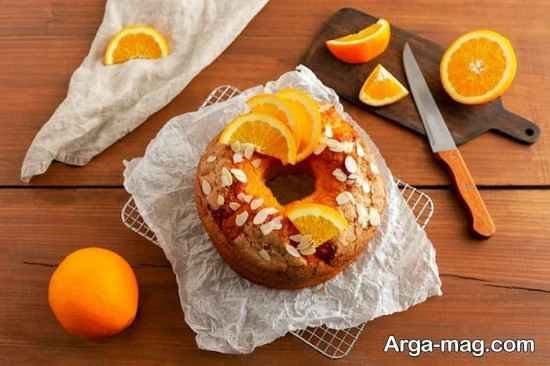 دیزاین جدید کیک پرتقالی