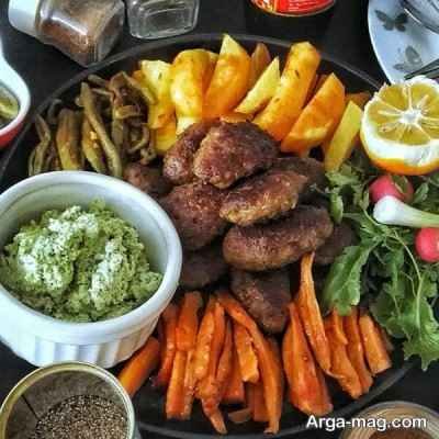 طرز تهیه شامی لبنانی