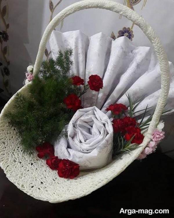 تزیینات لاکچری پارچه عروس