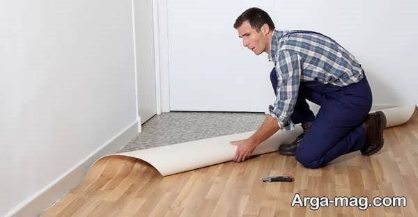 استفاده کفپوش لینولئوم