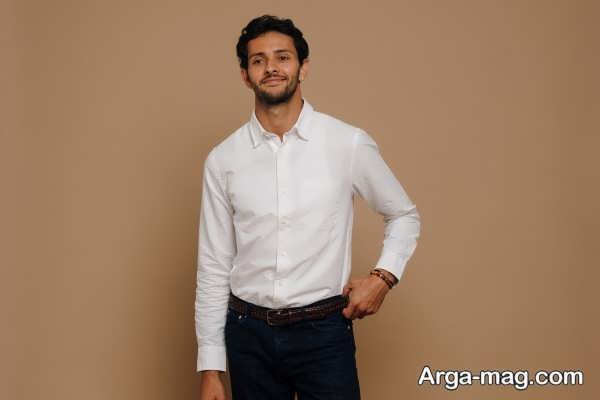 راهنمای اندازه پیراهن مردانه