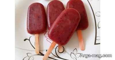 طرز تهیه بستنی گیلاس