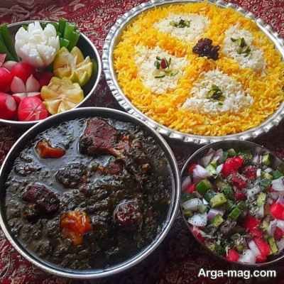 مراحل تهیه خورش نارنج