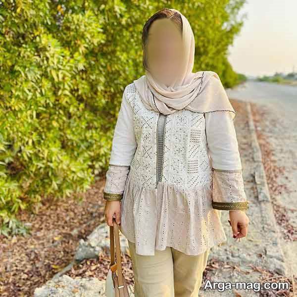 مانتو تابستانی متفاوت دخترانه