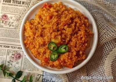 دستور پخت دمی بلغور جو