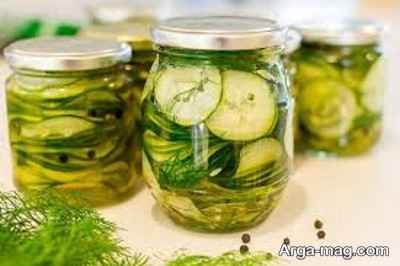 مواد مربای خیار چنبر