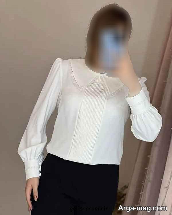 شومیز دخترانه 1404 ساده