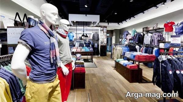 طراحی بوتیک مردانه لاکچری