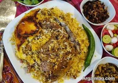 دستور پخت ته چین سمنانی