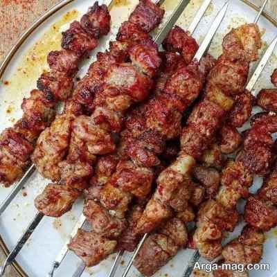 نحوه پخت چنجه گوساله