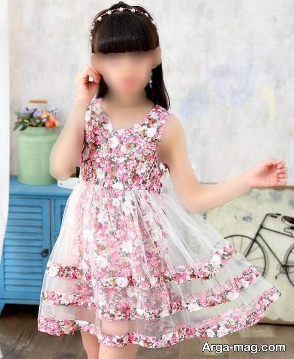 سارافون بچه گانه در رنگ زیبا