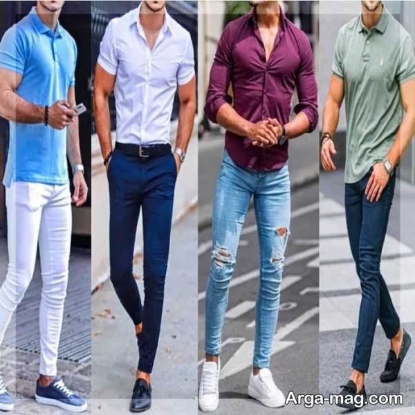 انواع تیپ نیمه رسمی مردانه