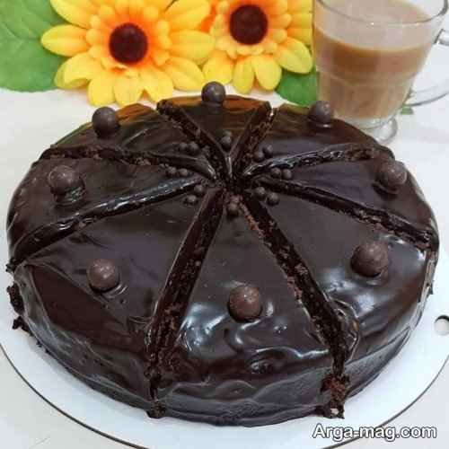 دیزاین برای کیک خیس