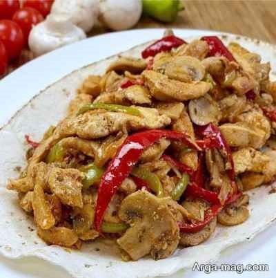 طرز تهیه خوراک مرغ مکزیکی؛ ترکیبی تند و پرادویه با طعمی بی‌نظیر!
