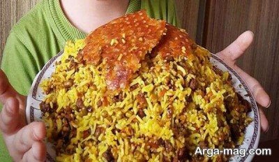 طرز تهیه ماش پلو با کدو حلوایی 