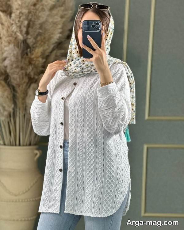مانتو مراکشی در رنگ زیبا