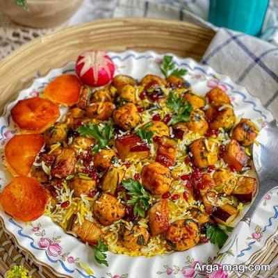 طرز تهیه شاه پلو مجلسی با طعم عالی