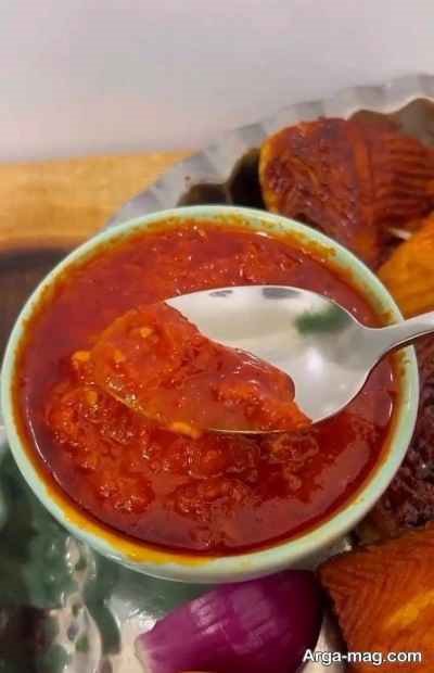 رسپی سس دقوس