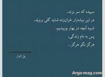 شعرهای ناب پل الوار