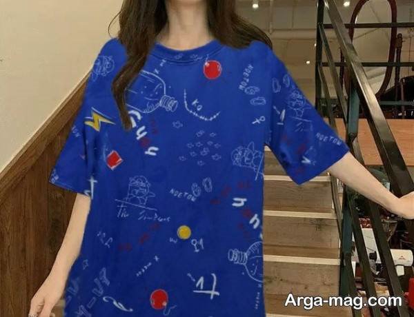 مدل تیشرت لش زیبا
