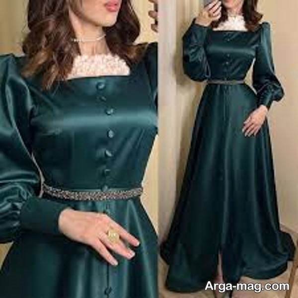 مدل پیراهن دخترانه در رنگ زیبا