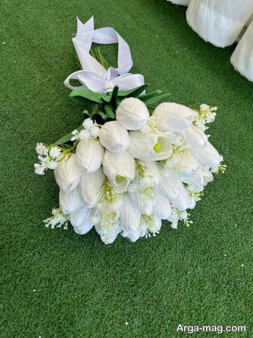 انواع دسته گل با گل های لاله