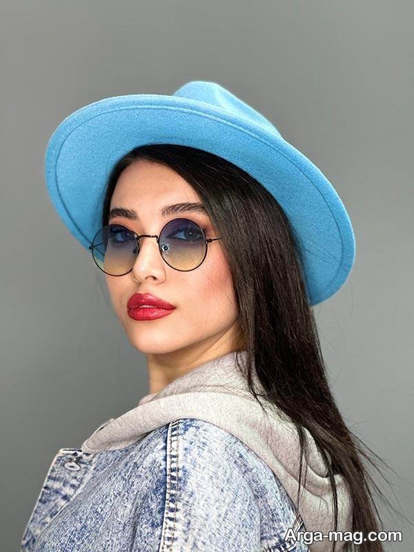 عینک آفتابی دخترانه 1404 در رنگ خاص