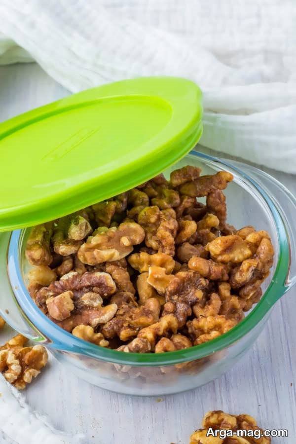 ذخیره سازی گردو تازه