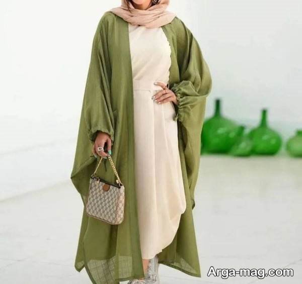 مانتو حریر شیک
