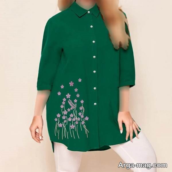 مدل متفاوت مانتو برای افراد چاق