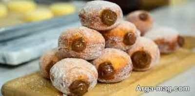 مراحل تهیه شیرینی نوتلایی