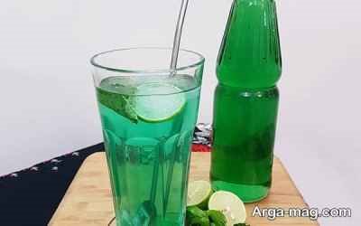 مواد سیروپ نعناع