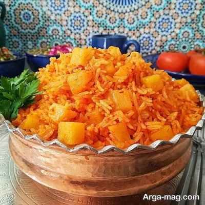 مواد دمی سیب زمینی
