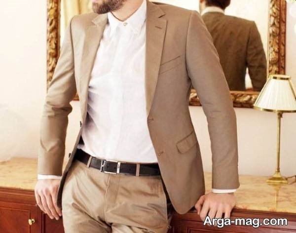 تیپ لاکچری با کت کرم