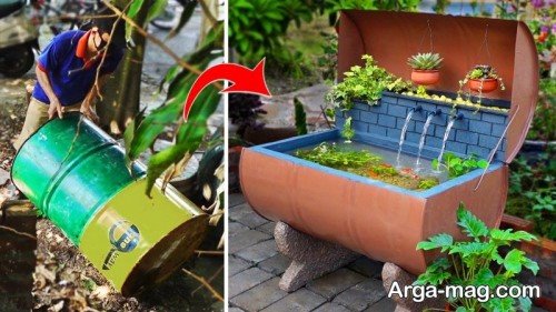 ایده های جدید بشکه فلزی