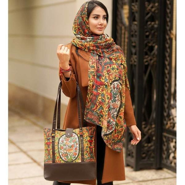 ایده زیبا ست شال و کیف