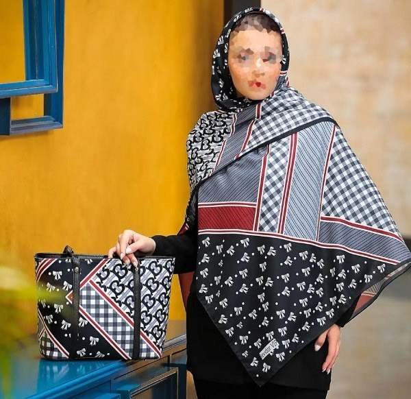 ست شال و کیف مجلسی در طرح خاص